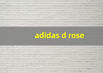 adidas d rose